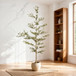 7Ft Artificial Olive Tree With Pot, Realistic Tall Fake Plant For Indoor Decoration - Green Leaves