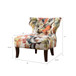 Erika - Accent Chair With Printed Upholstery - Multi