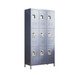 9 Door Lockers With Lock For Storage In Office, School, Gym, And Bedroom - Gray