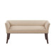 Elegant Design Bench Upholstery, Solid Wood Frame