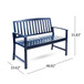 Farmhouse Style Loja Bench Indoor / Outdoor