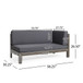 Brava - X Back Corner Bench