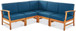 Perla - 5 Pieces Sofa Set