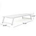 Myers - Chaise Lounge - White