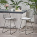 Yearning - Iron Counter Stool With Water Resistant Cushion