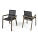 Belfast - Dining Chair With Acacia Wood Frame And Seating (Set of 2)