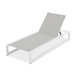 Chaise Lounge With 5 Reclining Positions, Outdoor Patio Lounge Chairs