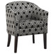 Barrel Back Accent Chair - Gray