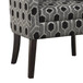 Barrel Back Accent Chair - Gray