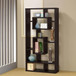 10 Shelf Open Back Bookcase - Brown