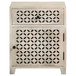 1 Door Accent Cabinet With Drawer - Beige