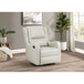 Cortland - Upholstered English Arm Recliner Chair Comfort Enhancing Lounge Chair - Ivory