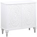 Angus - 2 Door Mandala Accent Cabinet - White