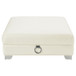Cordelia - Square Ottoman - White