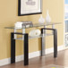 Randall - 1 Shelf Rectangular Sofa Table - Black