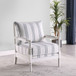 Removable Back Accent Chair