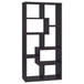 8 Shelf Geometric Bookcase