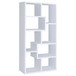 8 Shelf Geometric Bookcase