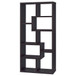 8 Shelf Geometric Bookcase