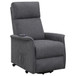 Upholstered Power Lift Recliner With Wired Remote