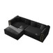 3-In-1 Convertible Sleeper Sofa With Movable Ottoman For Living Room