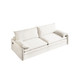 4 Seat Convertible Sleeper Sofa Bed, Modern With Storage