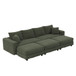Modern Comfy Upholstered Sofa Cloud Couch & Deep Seat Couches