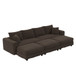 Modern Comfy Upholstered Sofa Cloud Couch & Deep Seat Couches