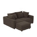 Modern Comfy Upholstered Sofa Cloud Couch & Deep Seat Couches