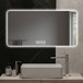LED Bathroom Mirror With 3 Color Dimmable Backlight