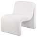 Winne - Curved Armless Accent Chair