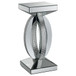 Empire - Square Side End Table - Silver