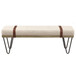 Karis - Upholstered Accent Bench - Beige