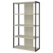 Loomis - 4 Shelf - White / Gray