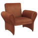 Whitney - Accent Armchair - Rusty Orange