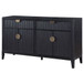 Mason - 2 Drawer Sideboard Storage Furniture - Black