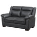 Jacob - Loveseat With Pillow Top Arms Upholstery - Gray