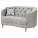 Colby - Loveseat With Tufted Design - Gray