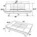 Erika - Sofa Bed - Gray