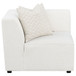 Marlowe - Tight Seat Corner Chair With Pillows - Ivory