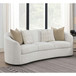 Rory - Sloped Arms Sofa With Pillows - Ivory