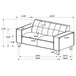 Xana - Track Arm Tufted Loveseat - Greige
