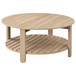 Brookson - Round 2 Piece Coffee And End Table Set - Natural