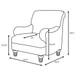 Danforth - High Backrest Accent Chair