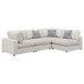 Rhette - Upholstered Sectional With Reversible Cushions