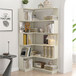 L-Shaped Design Corner Bookshelf