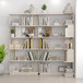 L-Shaped Corner Bookshelf