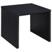 Canyon - Square Side Table - Black