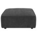 Ortega - Square Ottoman - Charcoal