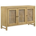 Ashton - 3 Door Accent Cabinet - Natural